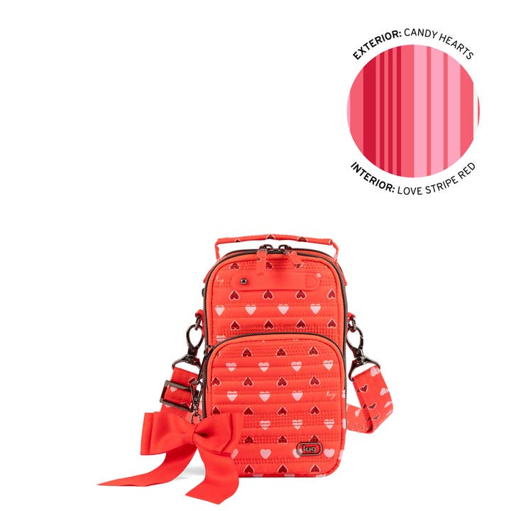 Lug - Wholesale Crossbody Bag - Women's - Skeeter Mini Bridge Love Convertible Crossbody with Bow24