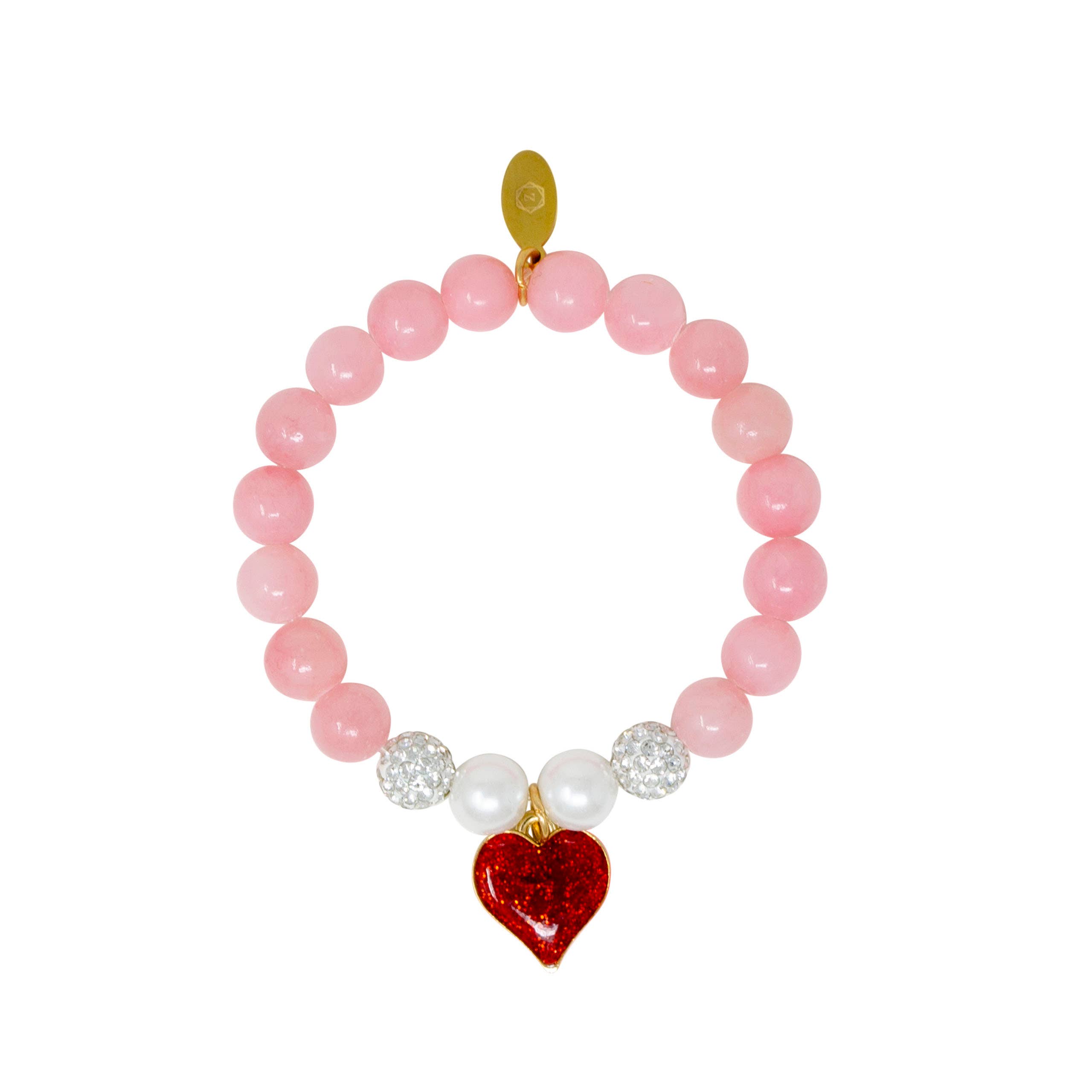 ZOMI GEMS - Wholesale Beaded Bracelet - Kids - Fancy Pink Bracelet Tower1