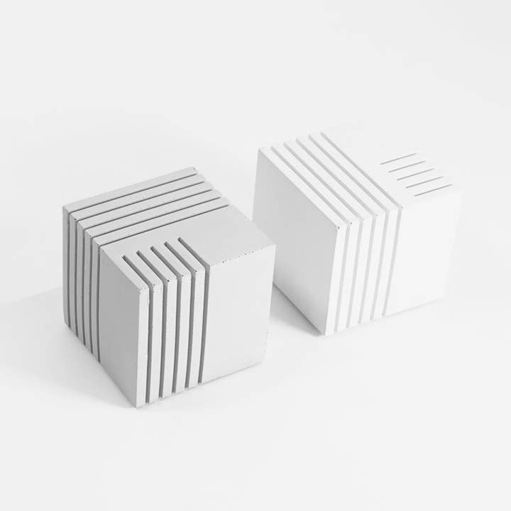 Beton visitkort stativ for engroshandel hos MMEP.