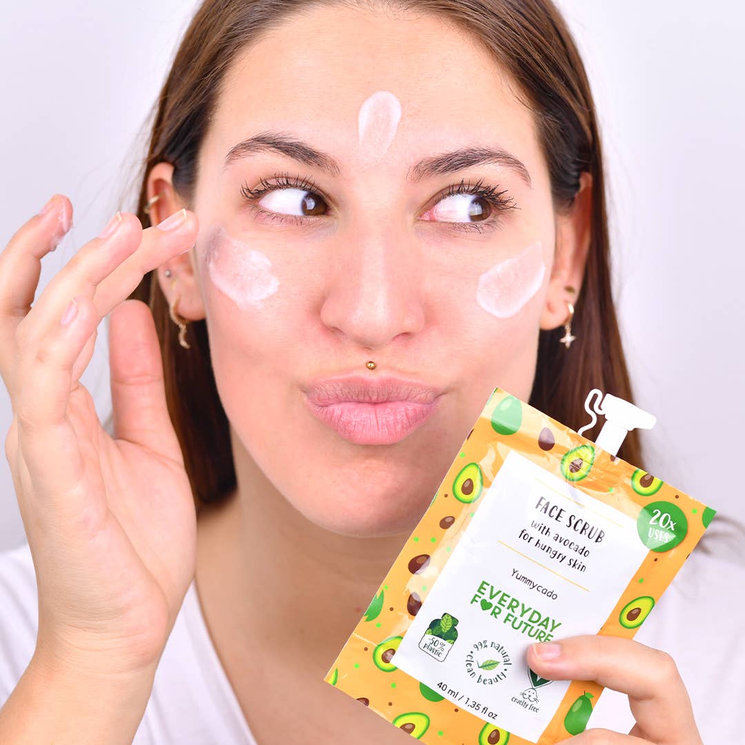 Everyday For Future - Wholesale Facial Exfoliant/Scrub - Nourishing Face Scrub with Avocado Oil2