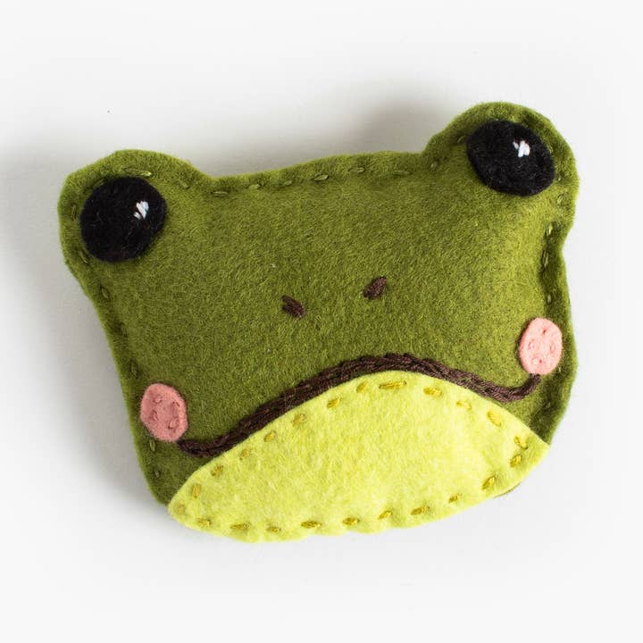 Fran the Optimistic Frog - DIY Craft Kit and other Purchase Wholesale puppe französischer. Free Returns & Net 60 Terms on Faire trending on Faire.