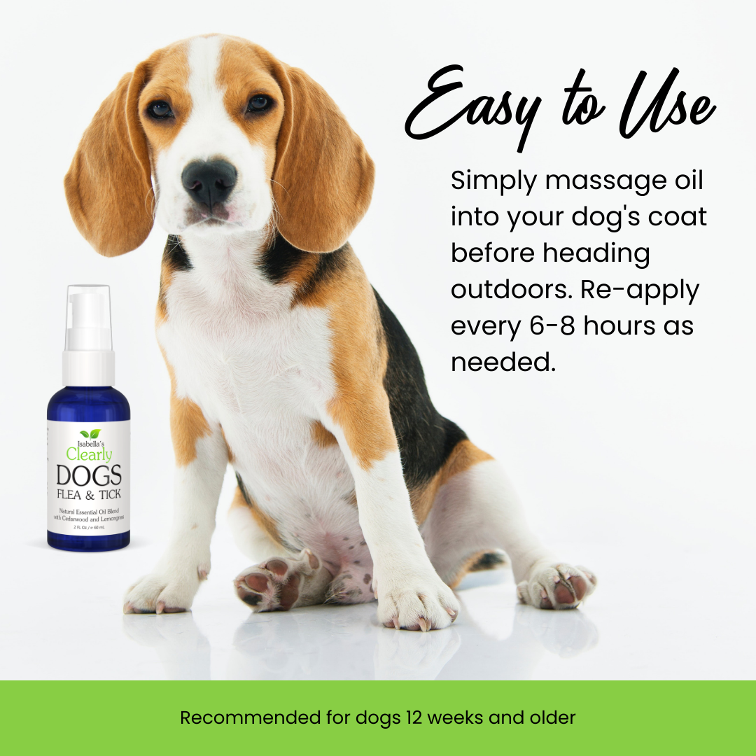Isabella's Clearly - Wholesale Pet Spray - Dog - FLEA and TICK Essential Oil Blend for Dogs6