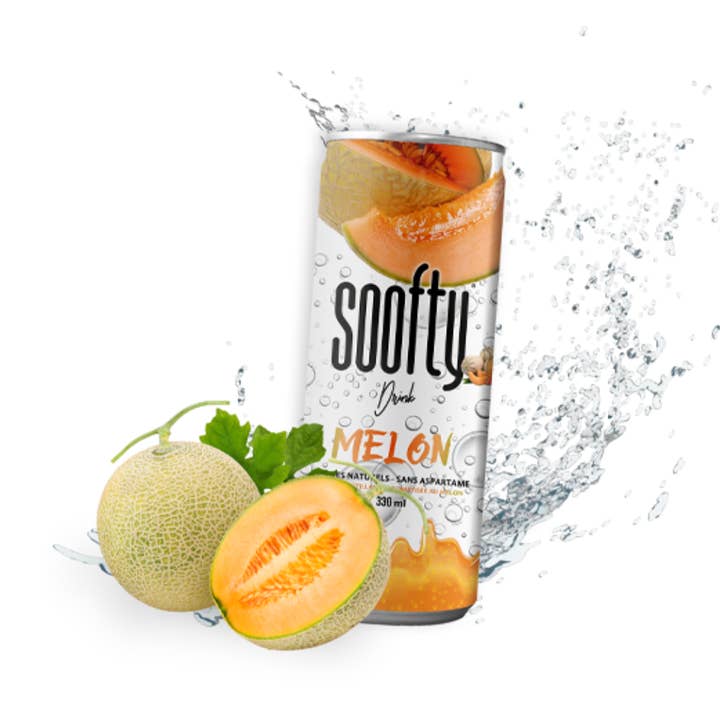 123bonbon - Wholesale Soda/Carbonated Drink - SOOFTY MELON SLIM 33CL 1
