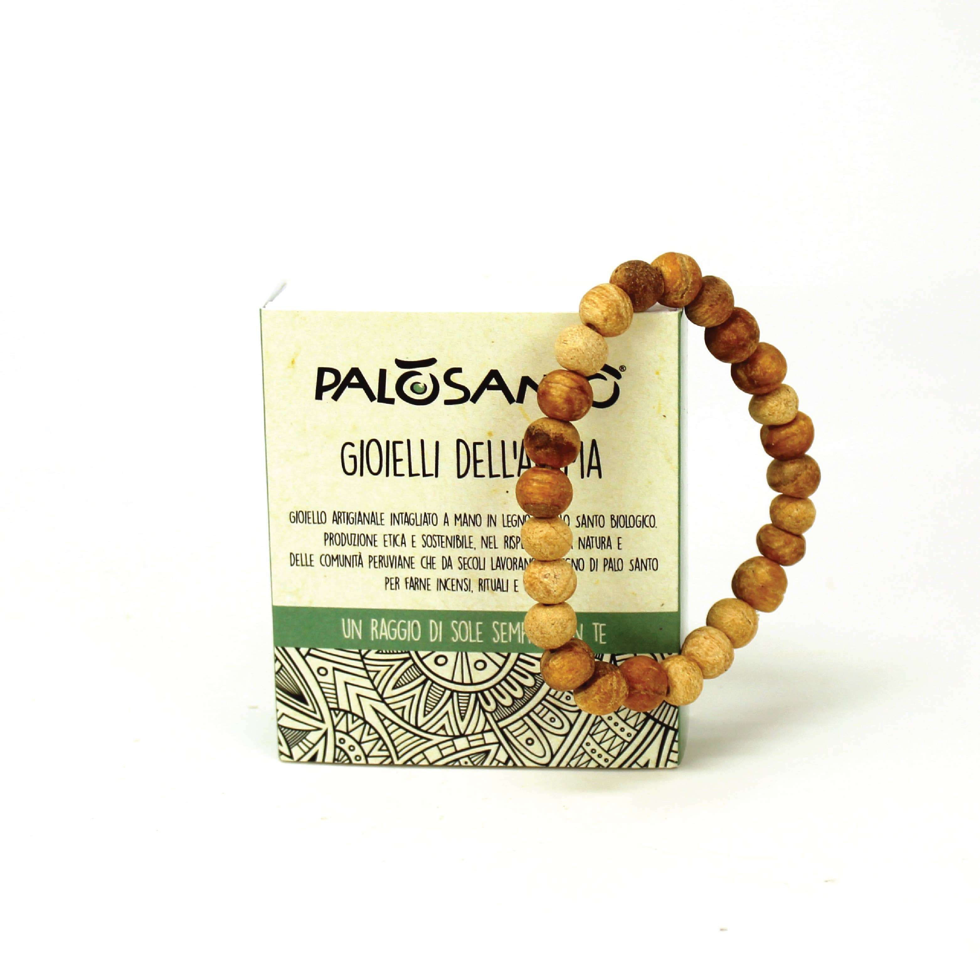 Herborea srl - Wholesale Beaded Bracelet - Palo Santo Bracelet