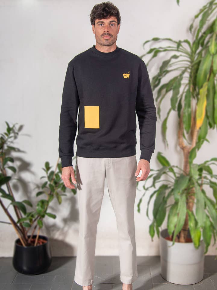 Svart Harlem-tröja för wholesale av LIFEM&P - Marvelous People -