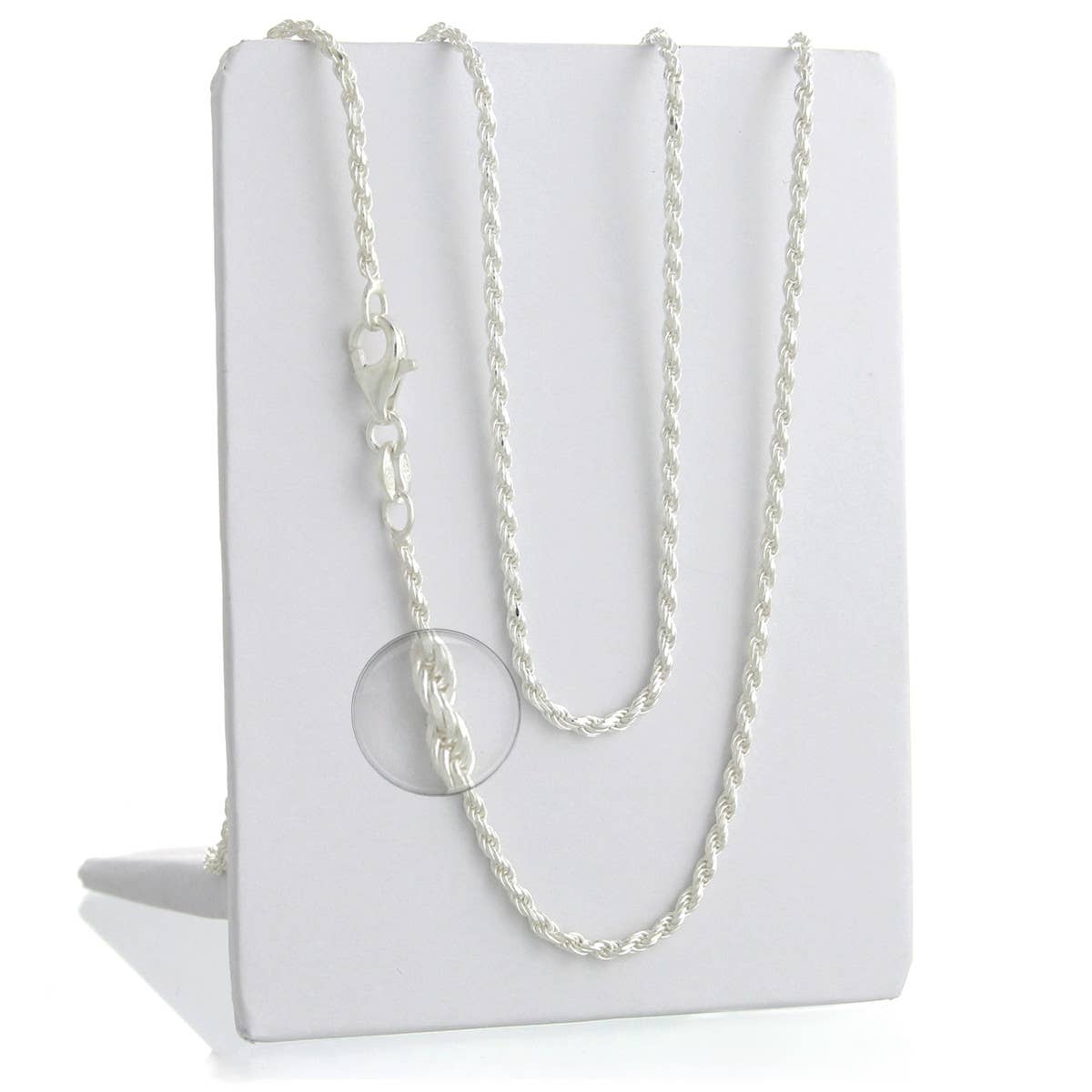 UniArt - Vendita all'ingrosso Collane a catena e maglie - Catena a corda 1,6 mm in argento 9252