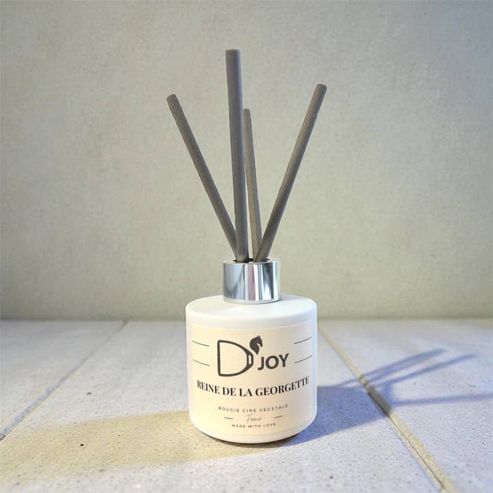 Doftspridare med pinnar "Reine de la Georgette" för wholesale av D'JOY by Cheval&Senteurs
