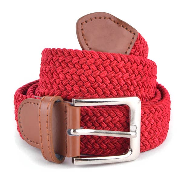 Selini New York - Wholesale Belt - Men's - Men's Stretch Braided Woven Belts6