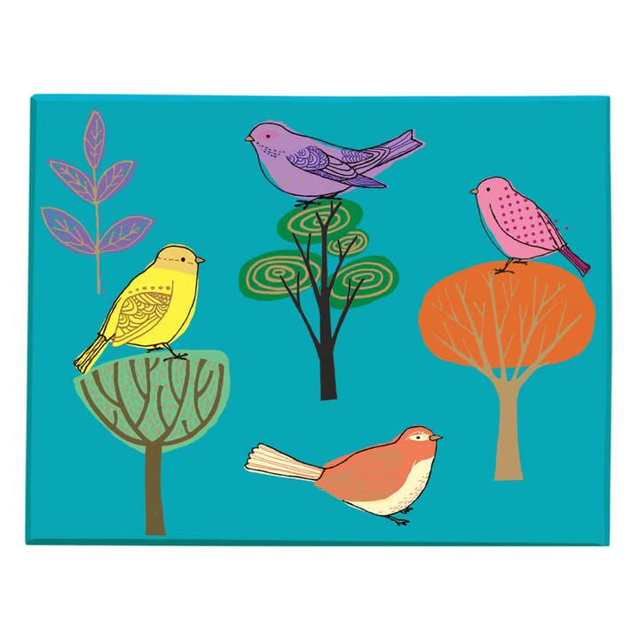 Caixa de Cartões Elegantes de Aves Modernas - CNB 110 por atacado de Roger La Borde