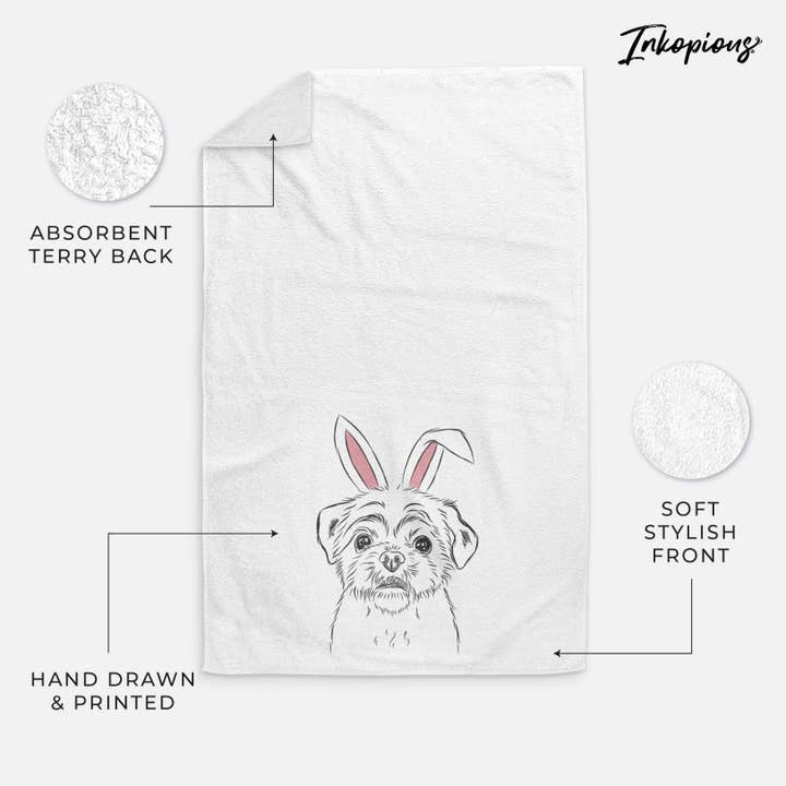 Inkopious - Wholesale Hand Towel - Smash the Shih Tzu Hand Towel19
