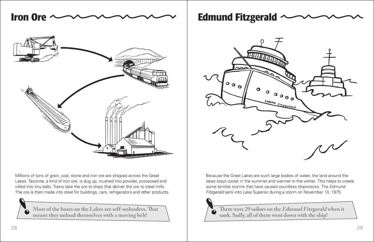 AdventureKEEN - Wholesale Coloring & Activity Book - Kids & Baby - Great Lakes Activity Book3