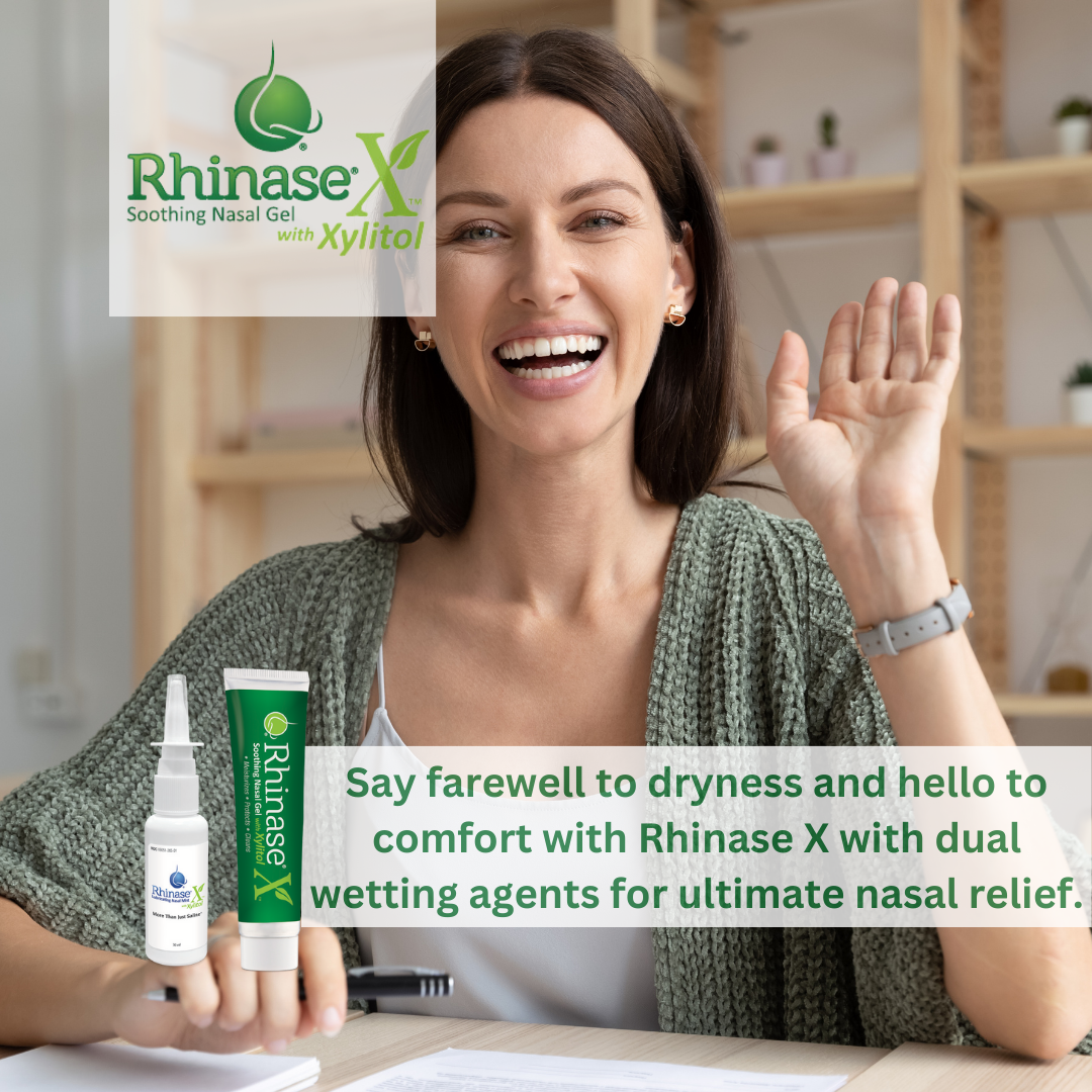 Rhinase – wholesale Nasal care – Rhinase X Nasal Gel | Less Sneezing, Itchiness, Nasal drip and Congestion | Mores Than Just Saline | Now with Xylitol | Long Lasting Symptom Relief from Nasal Dryness | (1 oz.)3