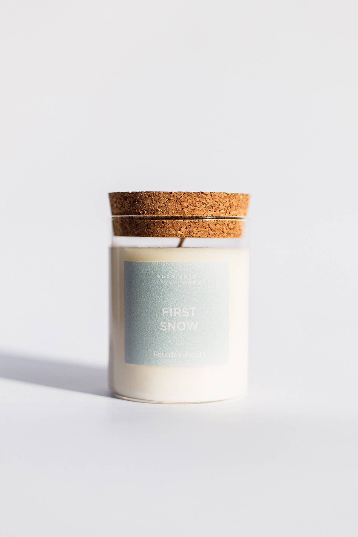 Feu des Fleurs - Wholesale Jar/Filled Candle - Candle First Snow - 320gr