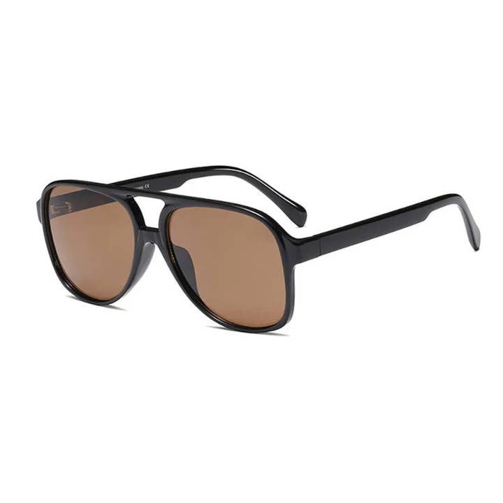 Nakoa The Label - Wholesale Sunglasses - Women's - Fashion Sunglasses - Bologna - Black with Brown
