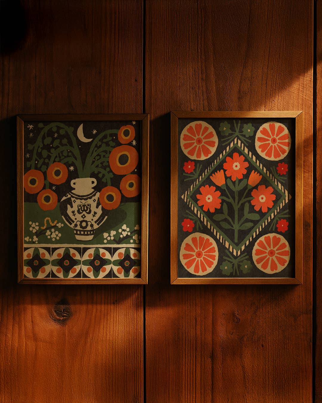 Anisa Makhoul - Wholesale Art Print - Art Print - Moonlight Woldflowers 2