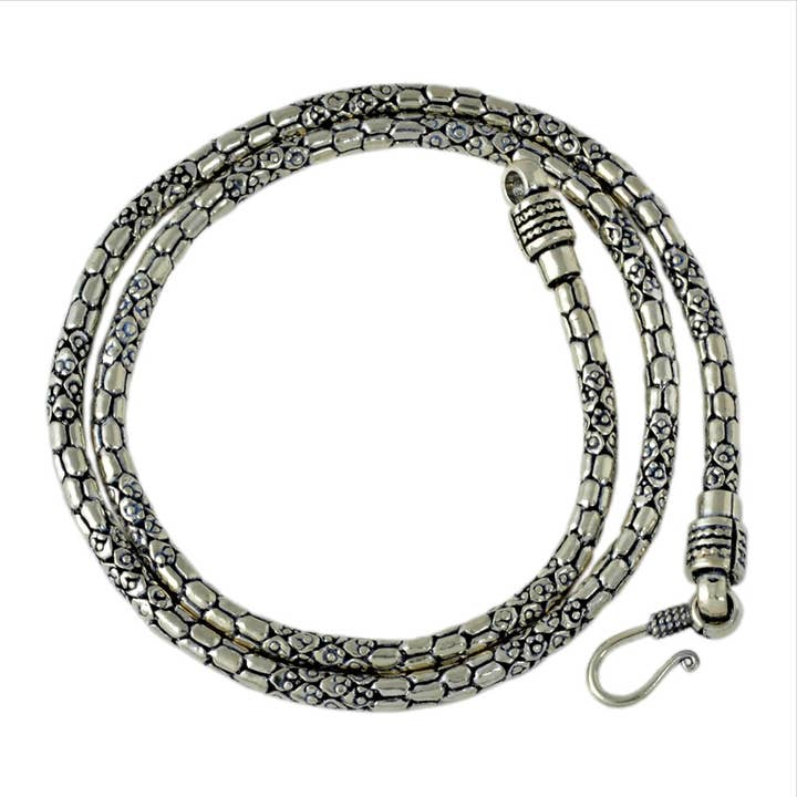 Corrente de Prata 925 - Extremidade Aberta para Ajustar Qualquer Pendente 3mm Redonda-16". por atacado de World Gems Jewelry LLC