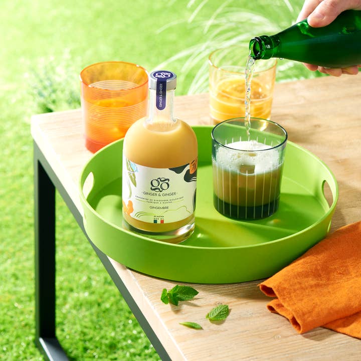 Ginger&Ginger – wholesale Non-alcoholic aperitif/mocktail – Organic concentrated ginger juice 500ML - Alcohol-free