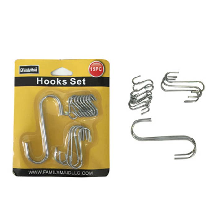 Vielseitige S-Haken 15-Stk. für den Großhandel von Deluxe Import Trading