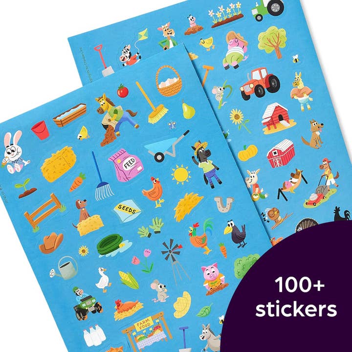 Highlights for Children - Wholesale Preschool Book (3-5) - Farm Puzzles Deluxe2