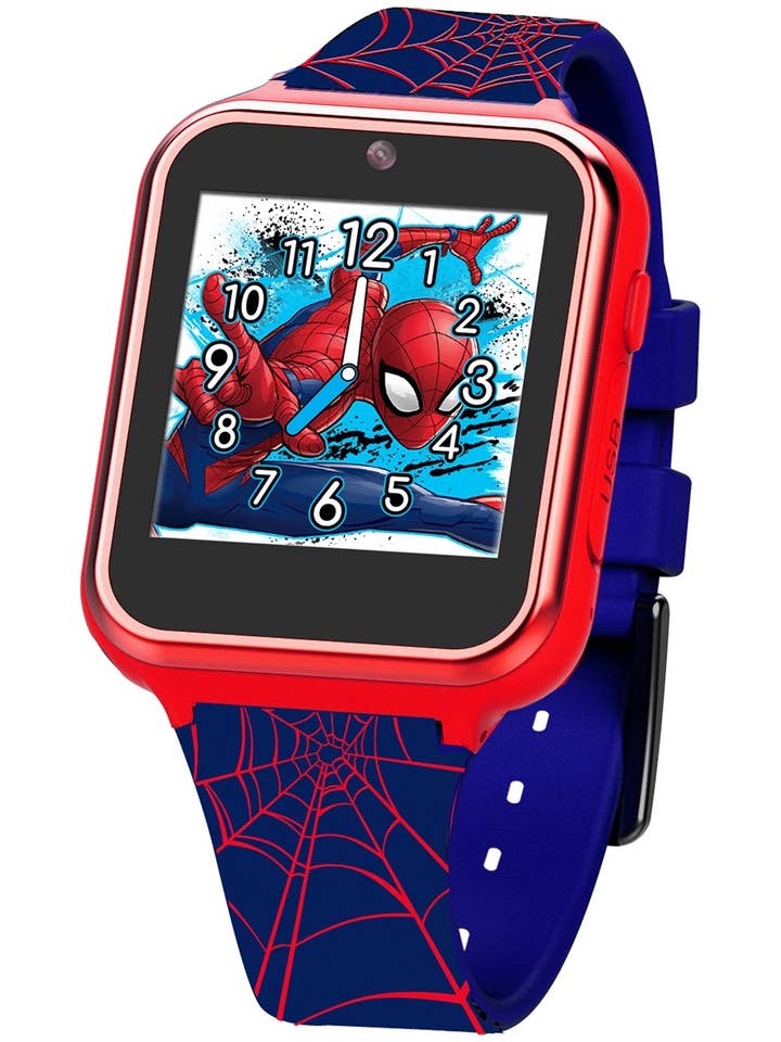 Spiderman Interactive Kids Smart Watch for wholesale by Accutime Watch Corp.