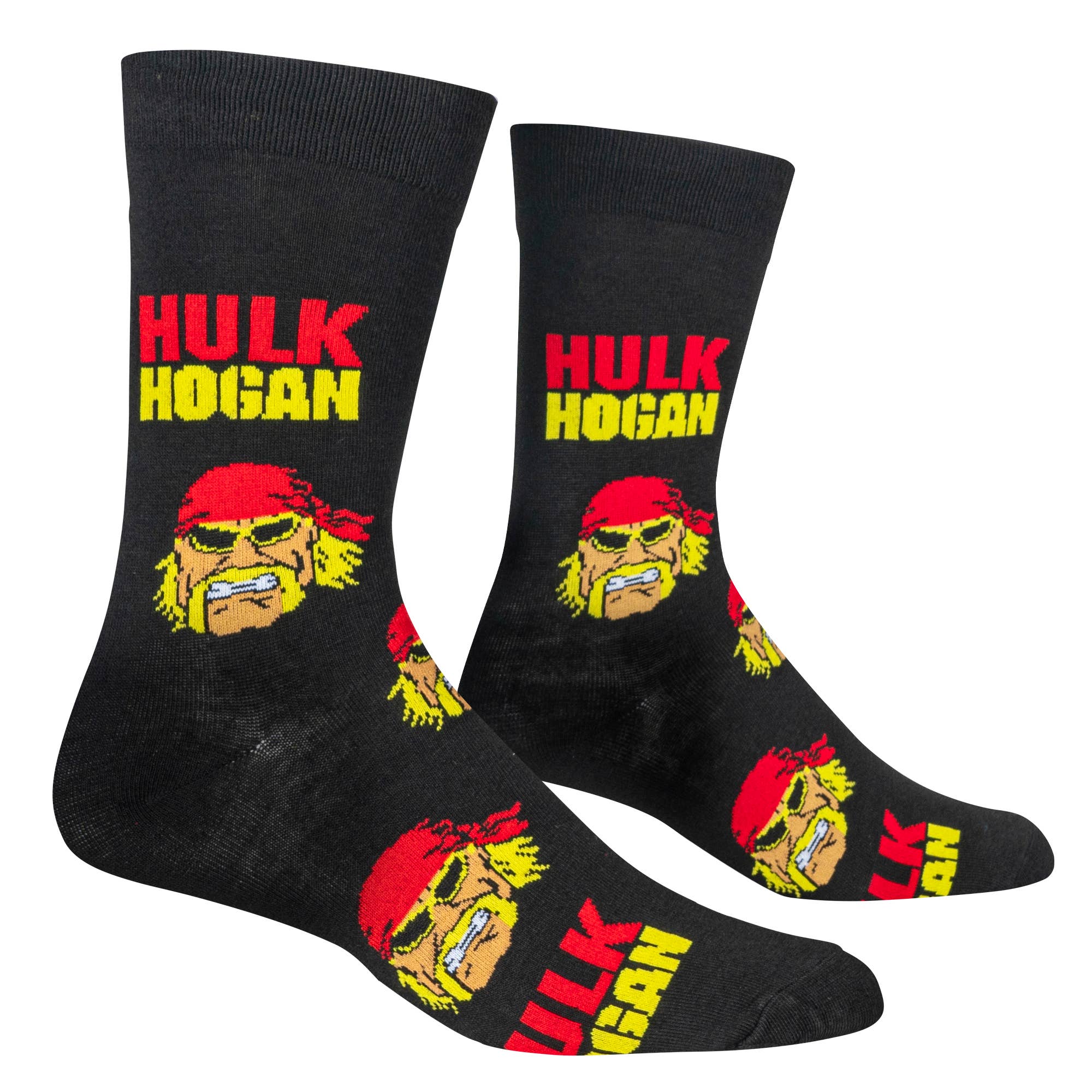 Crazy Socks - Wholesale Socks - Men's - Hulk Hogan - Crazy Socks - Mens Crew Folded