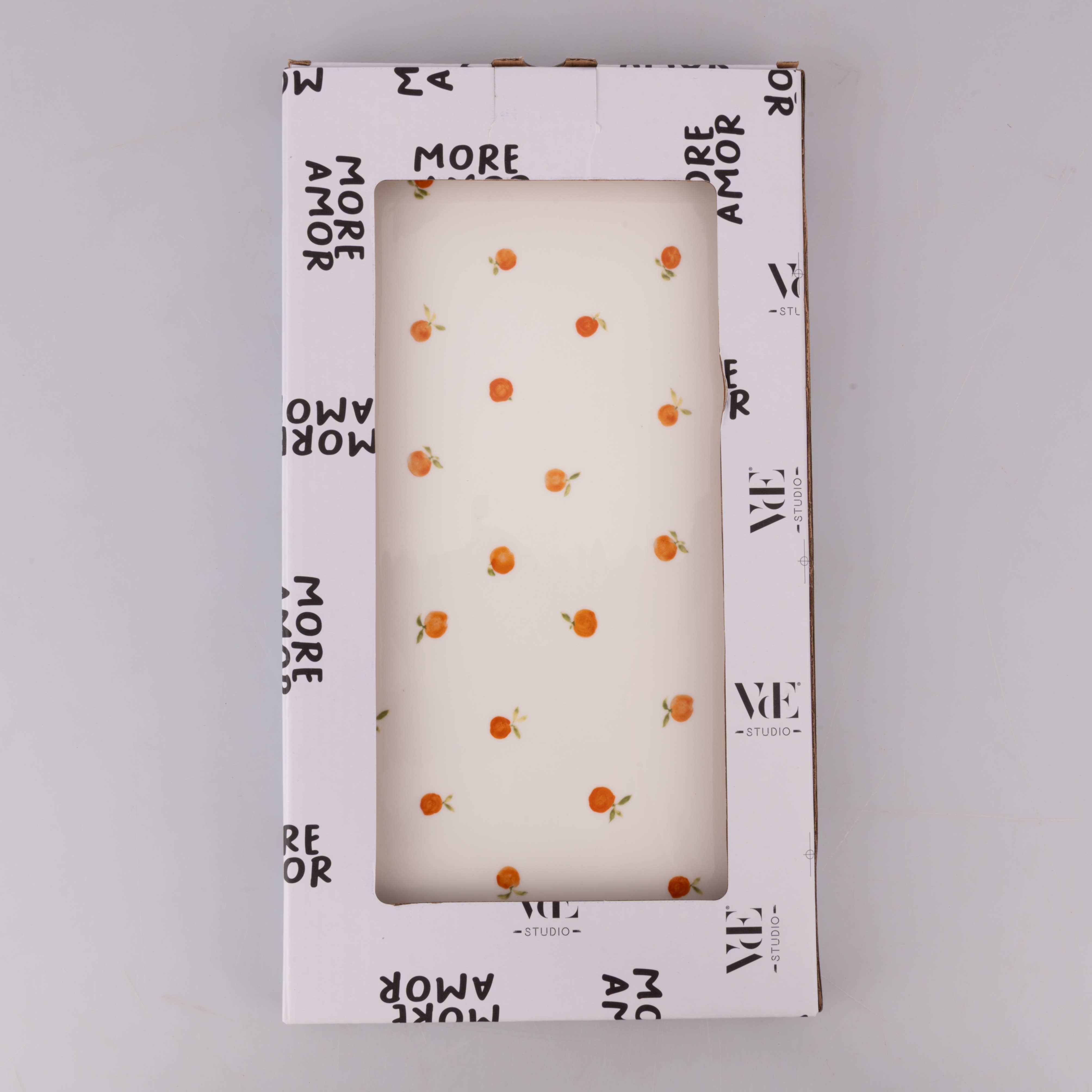 VdE Tivoli 1996 - Wholesale Dinner Plate - Fruit Life Rectangular Plate 2 Assorted 31.5x16.5CM Orange4