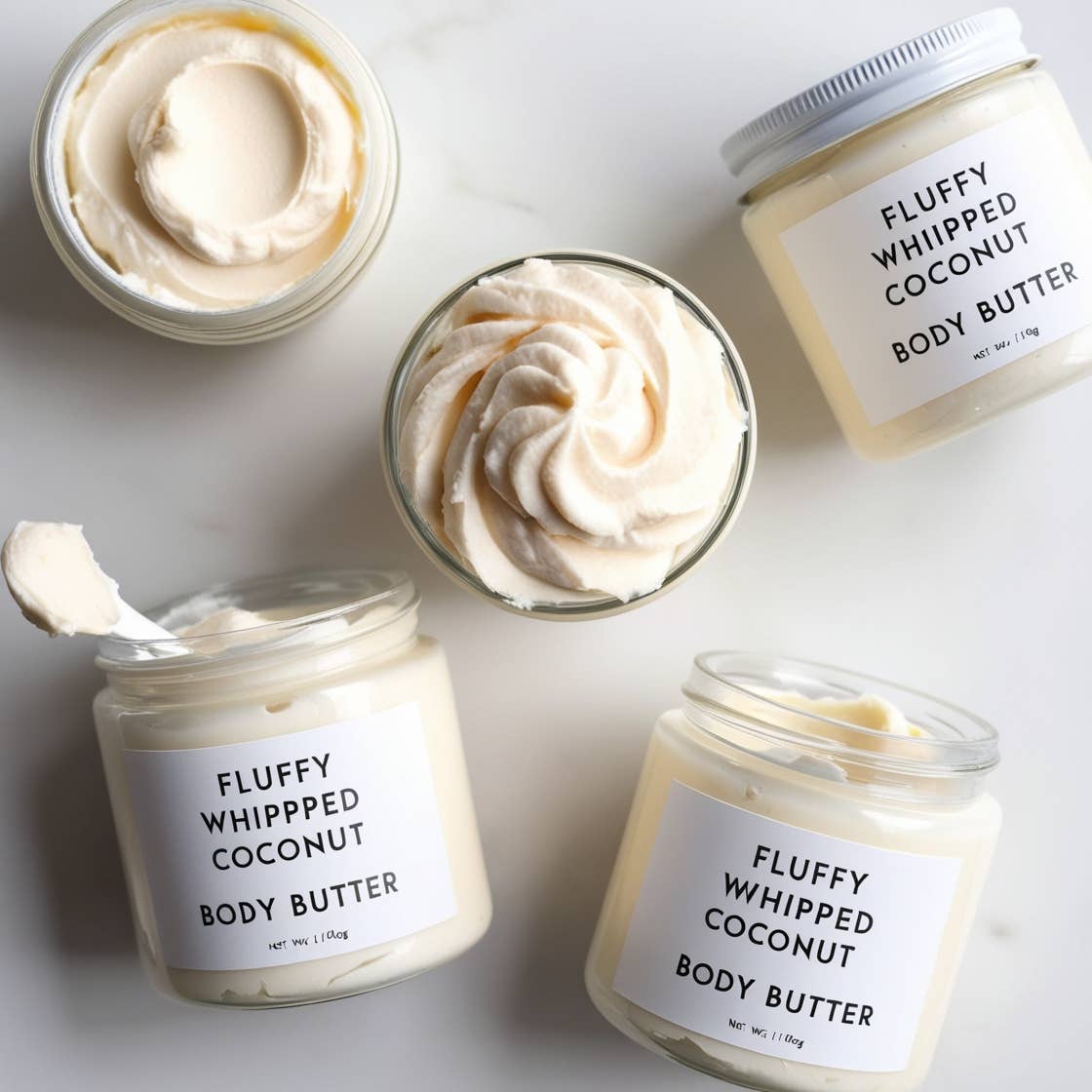 Beautique Goals - Wholesale Body balm/butter - Fluffy opgeklopte kokosbodyboter1