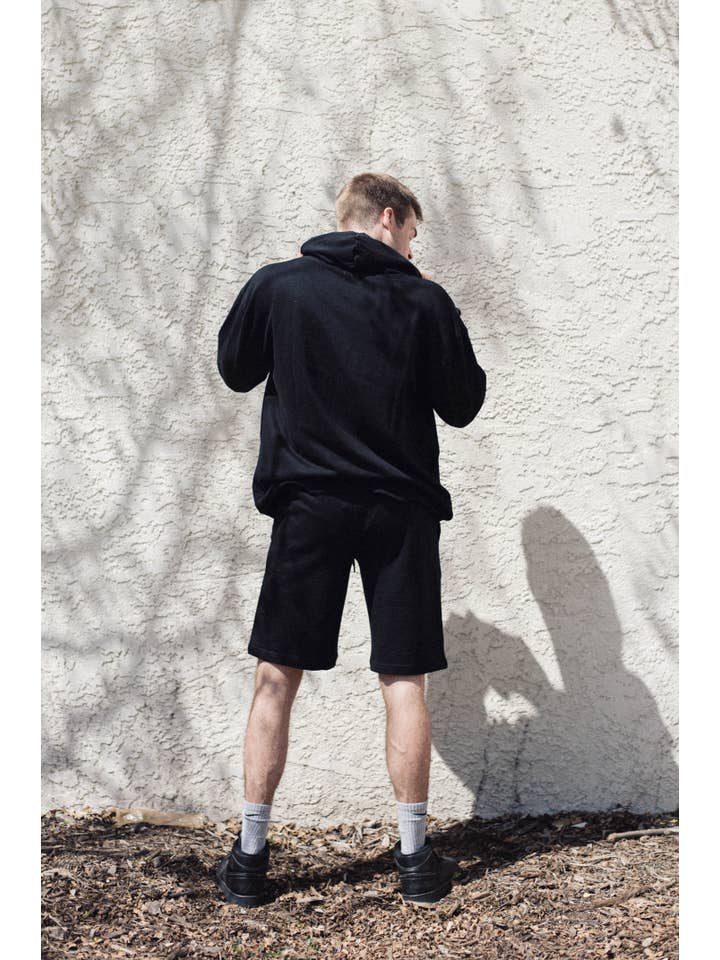 black Dark Love Hoodie Sweatshirt for wholesale on Faire3