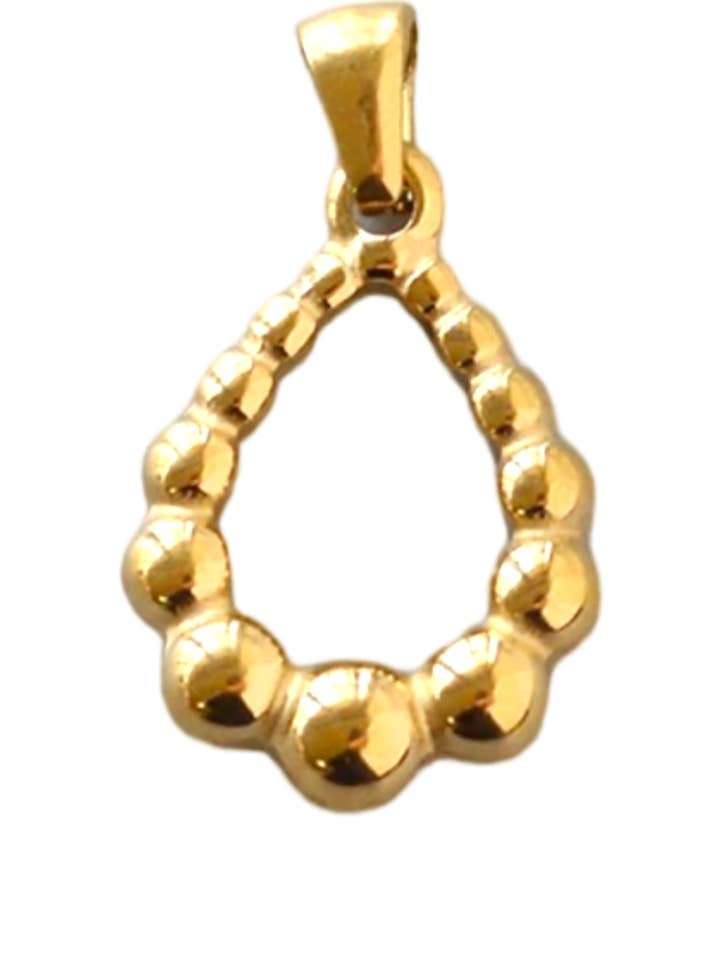 Bubble Oval Charm for wholesale by Sea Bones