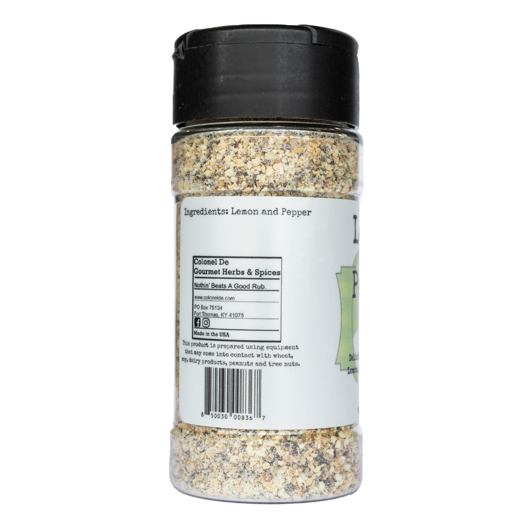 Colonel De Gourmet Herbs & Spices - Wholesale Dried Spice Mix - Lemon + Pepper2