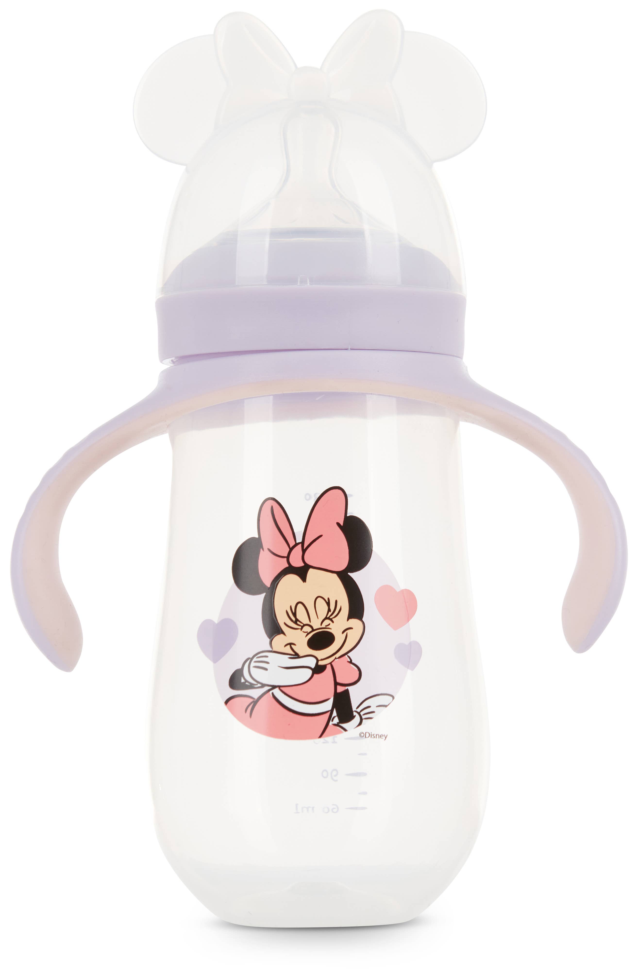 Cudlie Accessories – wholesale Babyflaska – Disney Mickey och Minnie nappflaska med handtag 350 ml7