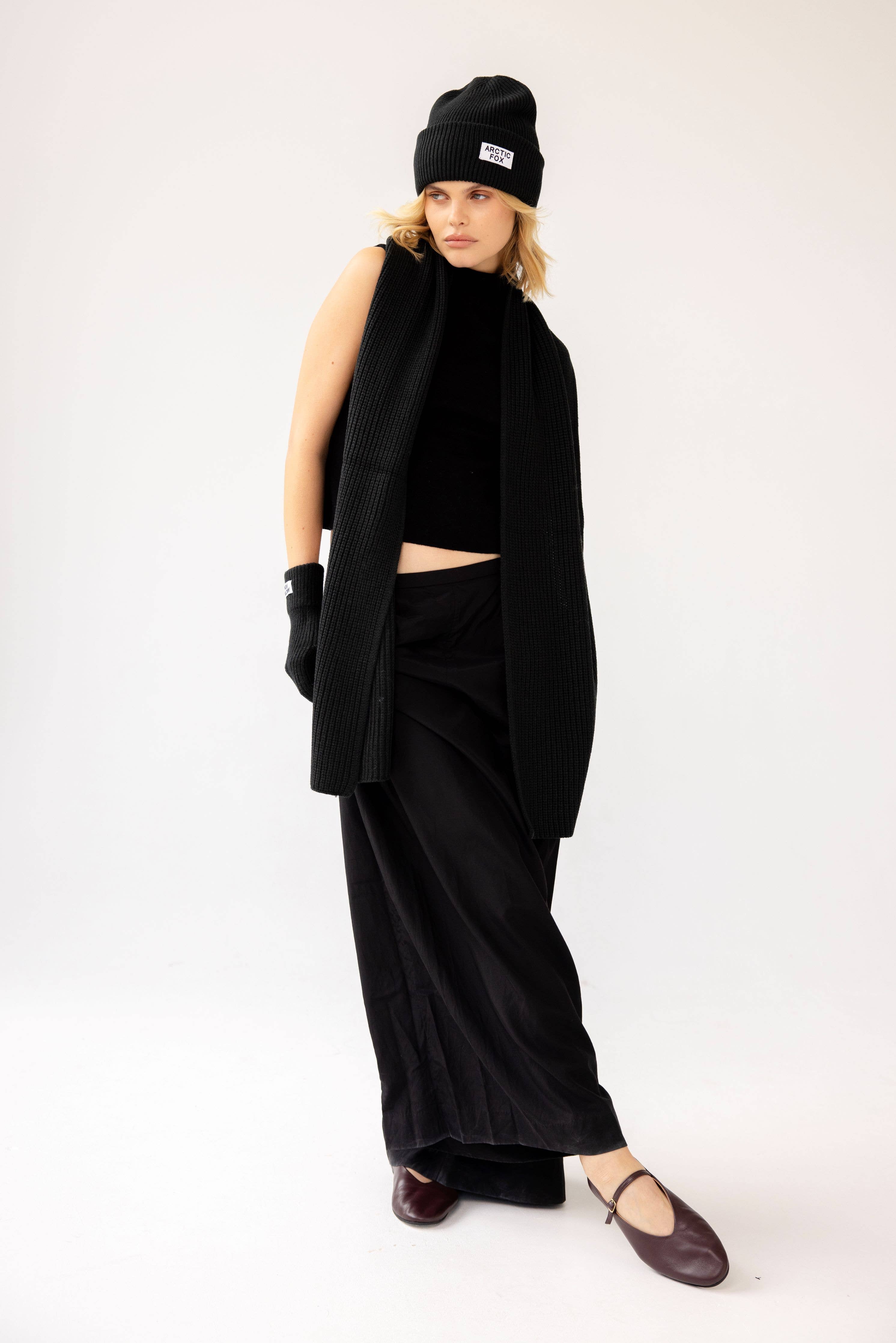 Arctic Fox & Co. - North America - Wholesale Scarf - Women's - Recycled Bottle Scarf - Black Onyx7