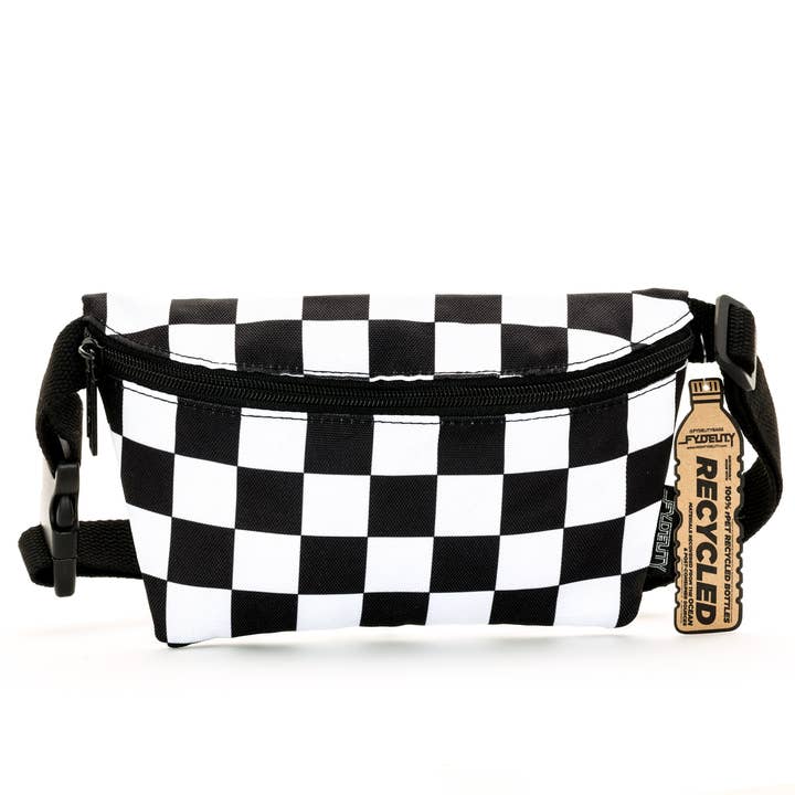 Fydelity - Wholesale Belt Bag - Unisex - 83863: Fanny Pack | Slim | Recycled RPET | XL Checker0