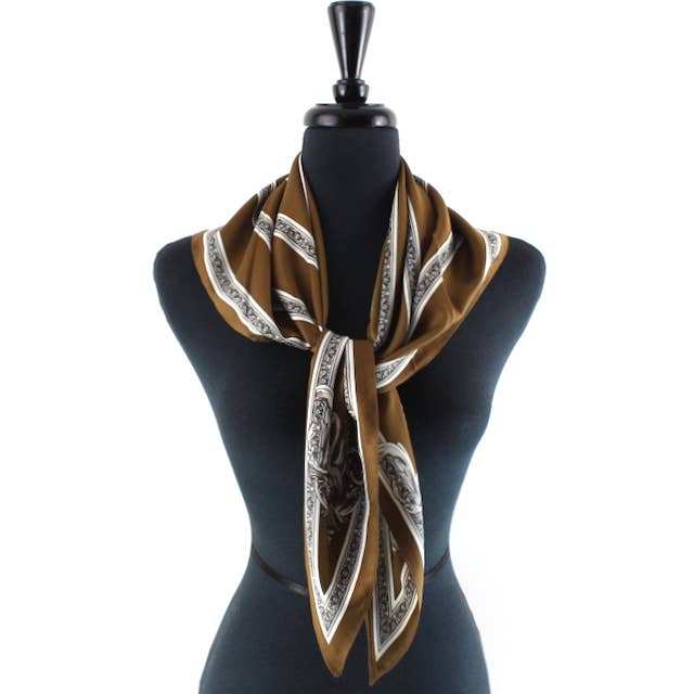 Pretty Persuasions - Wholesale Scarf – Women's - S25274 Swan Triangle Lightweight Scarf9