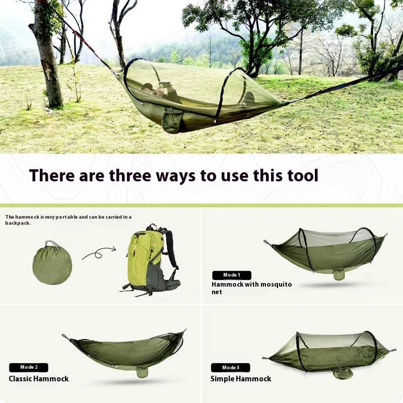 VIGOR - Wholesale Hammock - Ultra-Light Travel Camping Hammock Pop-up Net Hammock1