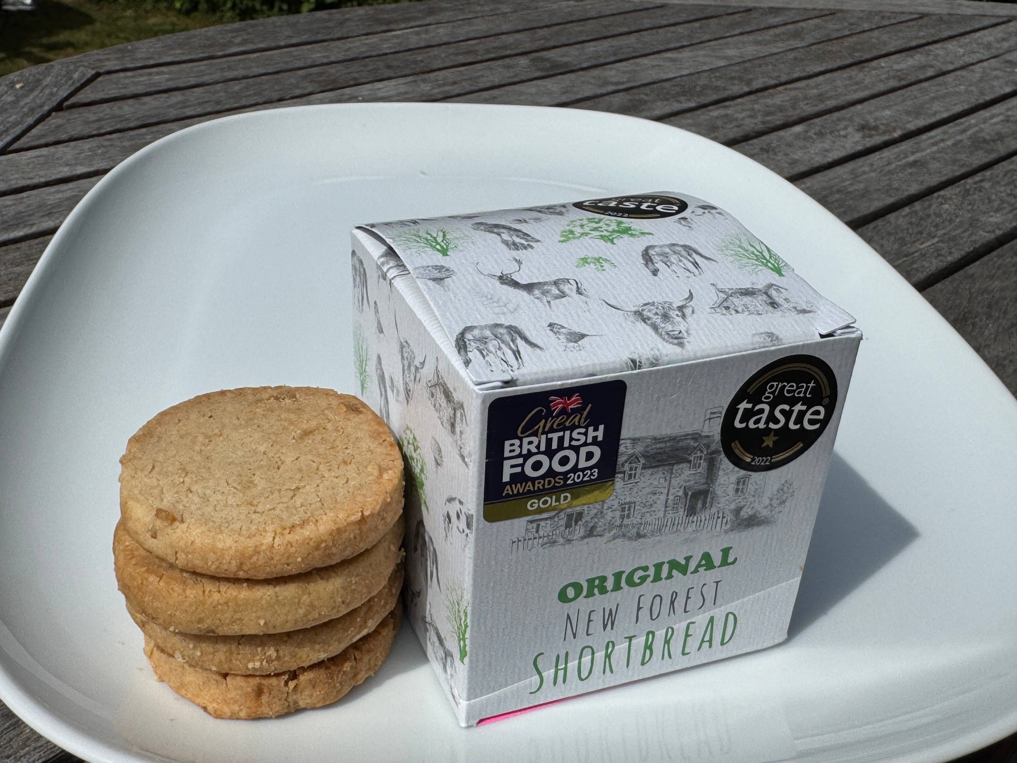 New Forest Shortbread – wholesale Biscuit – New Forest Shortbread Box of 4 Pieces - Original1
