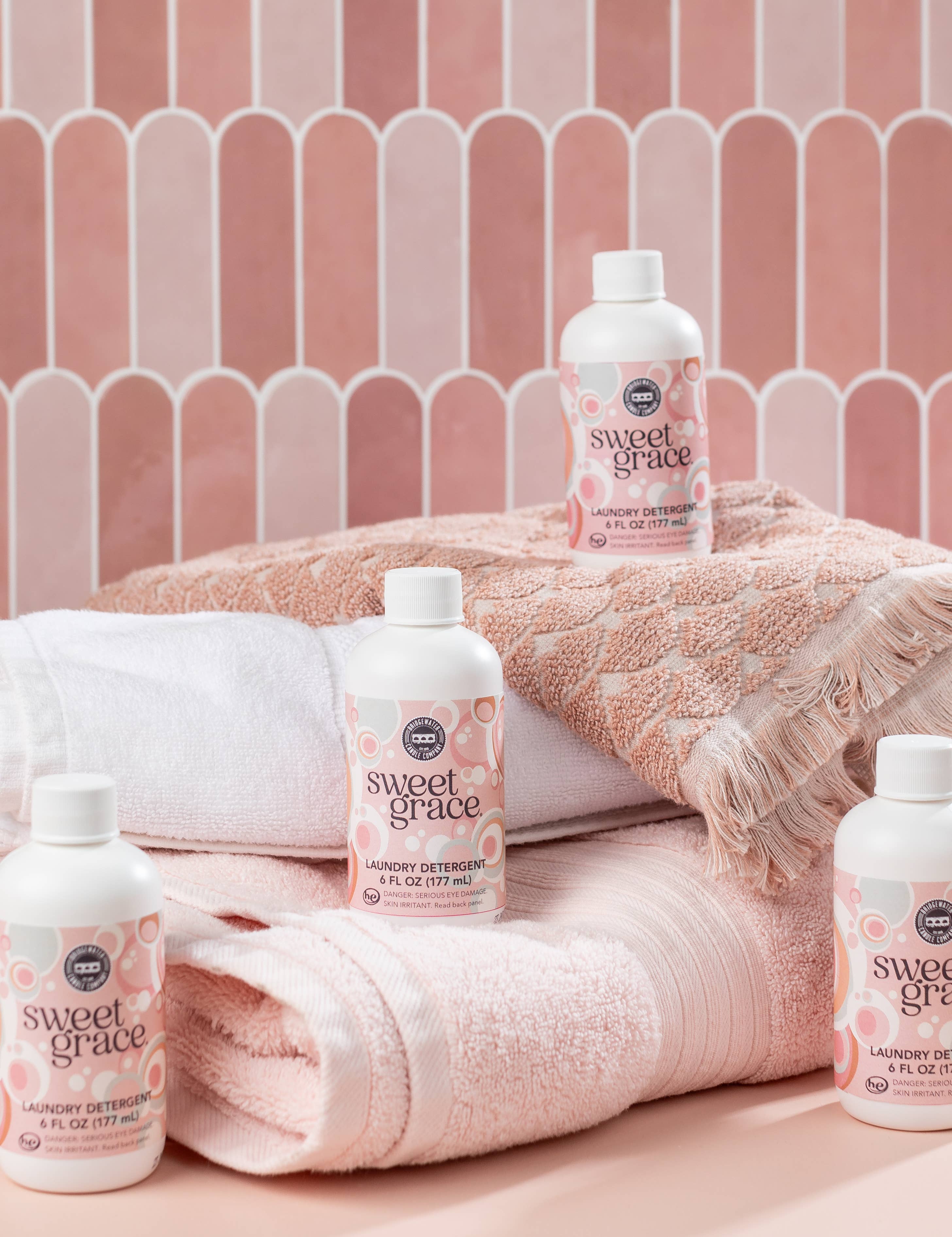 Bridgewater Candle Company - Wholesale Liquid Laundry Detergent - Sweet Grace 6oz Laundry Detergent6