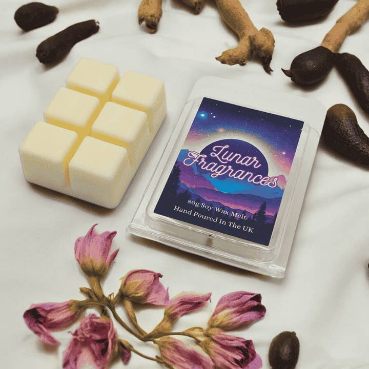 Amber Noir Clamshell Wax Melt for wholesale by Lunar Fragrances