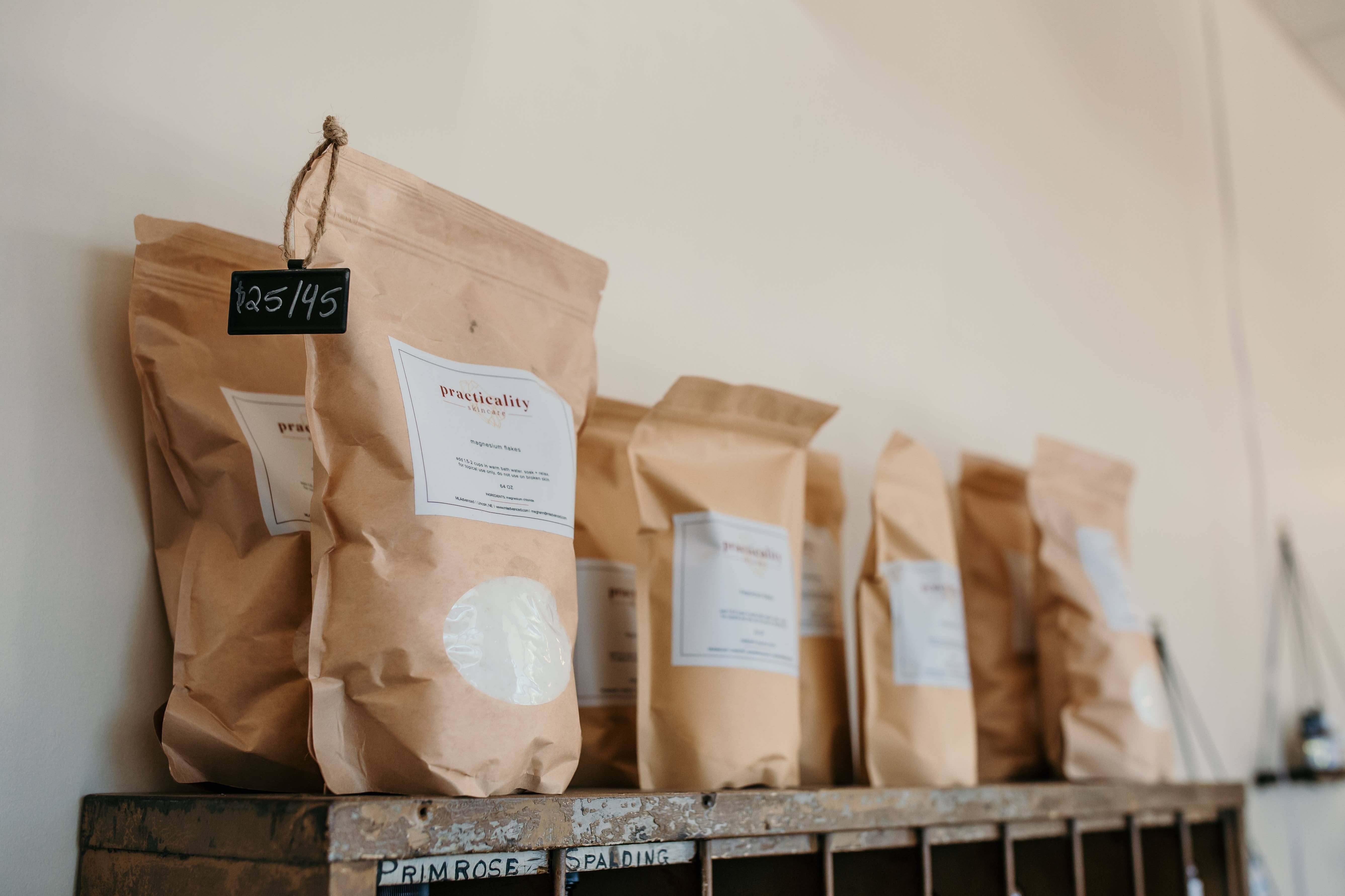 Practicality Skin & Body care - Venta al por mayor Sales de baño - Copos de magnesio de 32 oz3