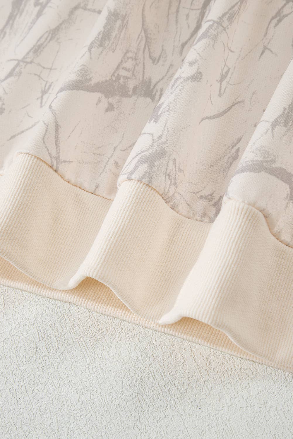 fashionworks - Wholesale Sweatshirt - Women's - Fashion-W Camo Mock Neck Baggy Sweatshirt6