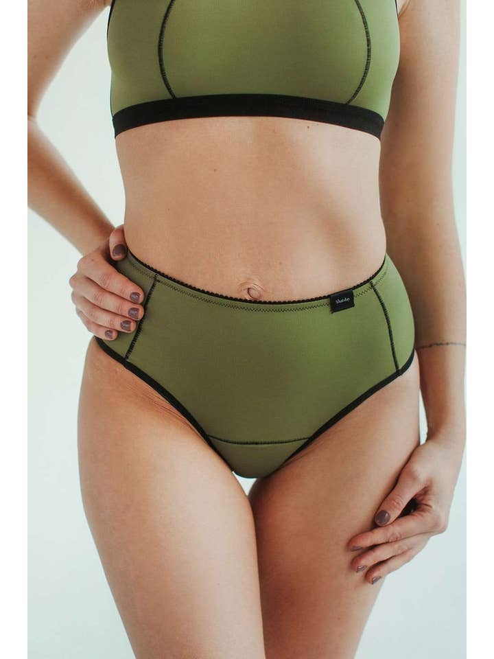 THATDAY – Großhandel Periodenunterwäsche – Damen – KATRINA High-Waist Perioden-Slip4