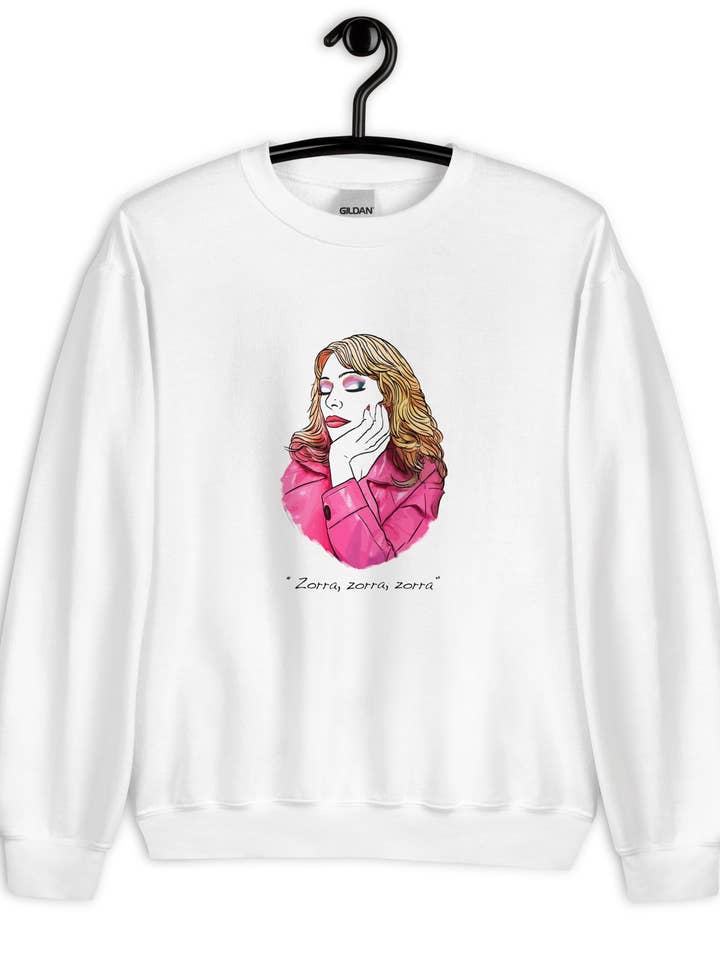 Zorra sweatshirt for wholesale by El loco del Pelo Rizo