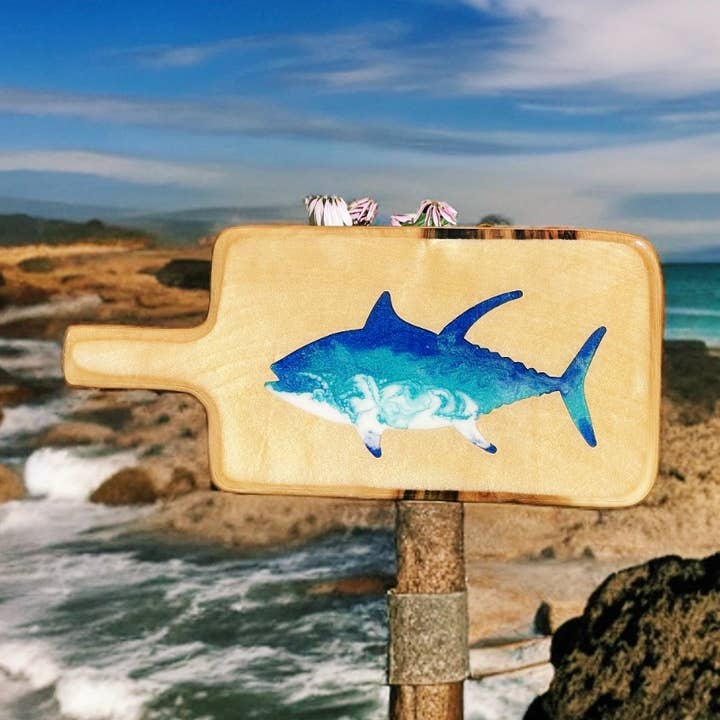 Charcuterie Paddle Board Fish for wholesale by Cape Maybee Company