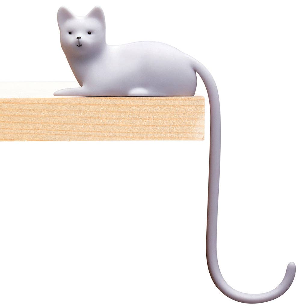 Monkey Business Design USA LLC - Wholesale Decorative Figurine - Cat Tail Hook For Computer Accessories | Ginger11