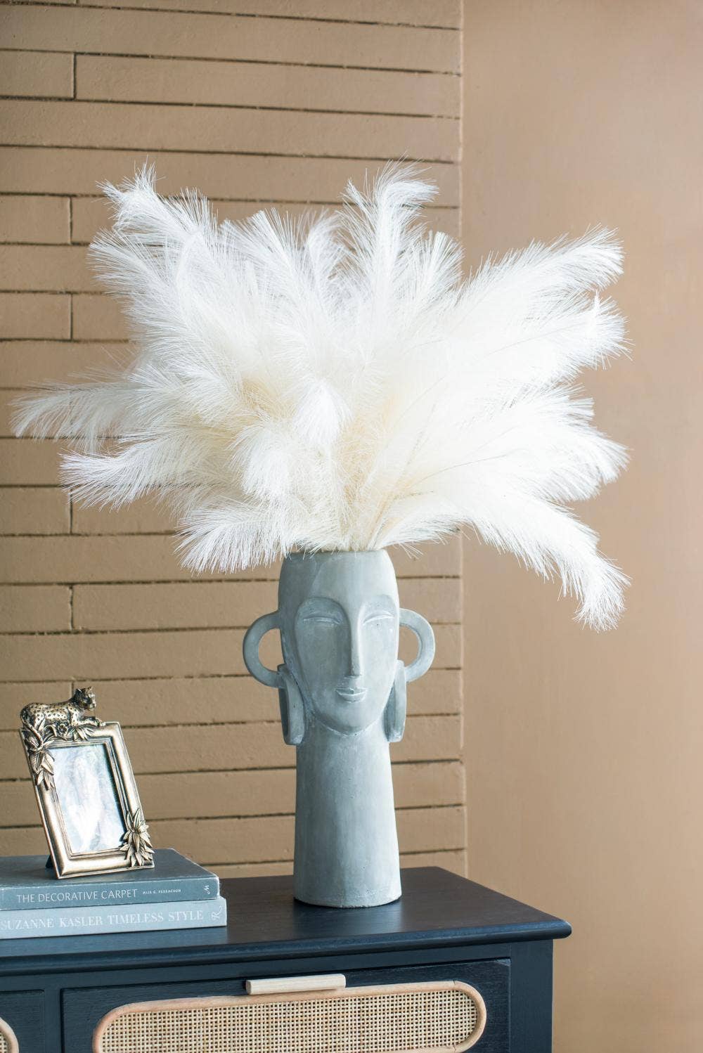 A&B Home Group Inc. - Wholesale Artificial Plant - 8x1x31.5"H 3pc/Bag White Pampas Grass Bouquet2