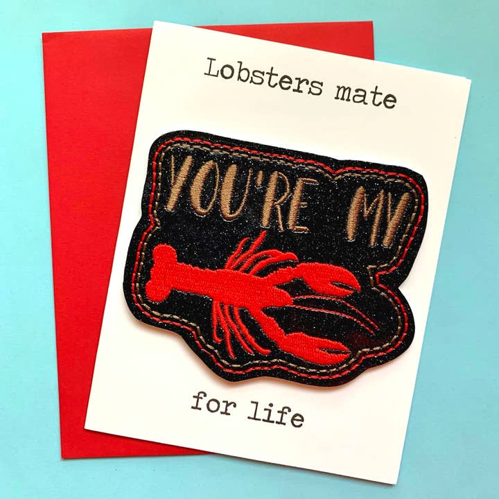 You’re My Lobster Greeting Card & Magnet/Friends for wholesale by The Little Nest