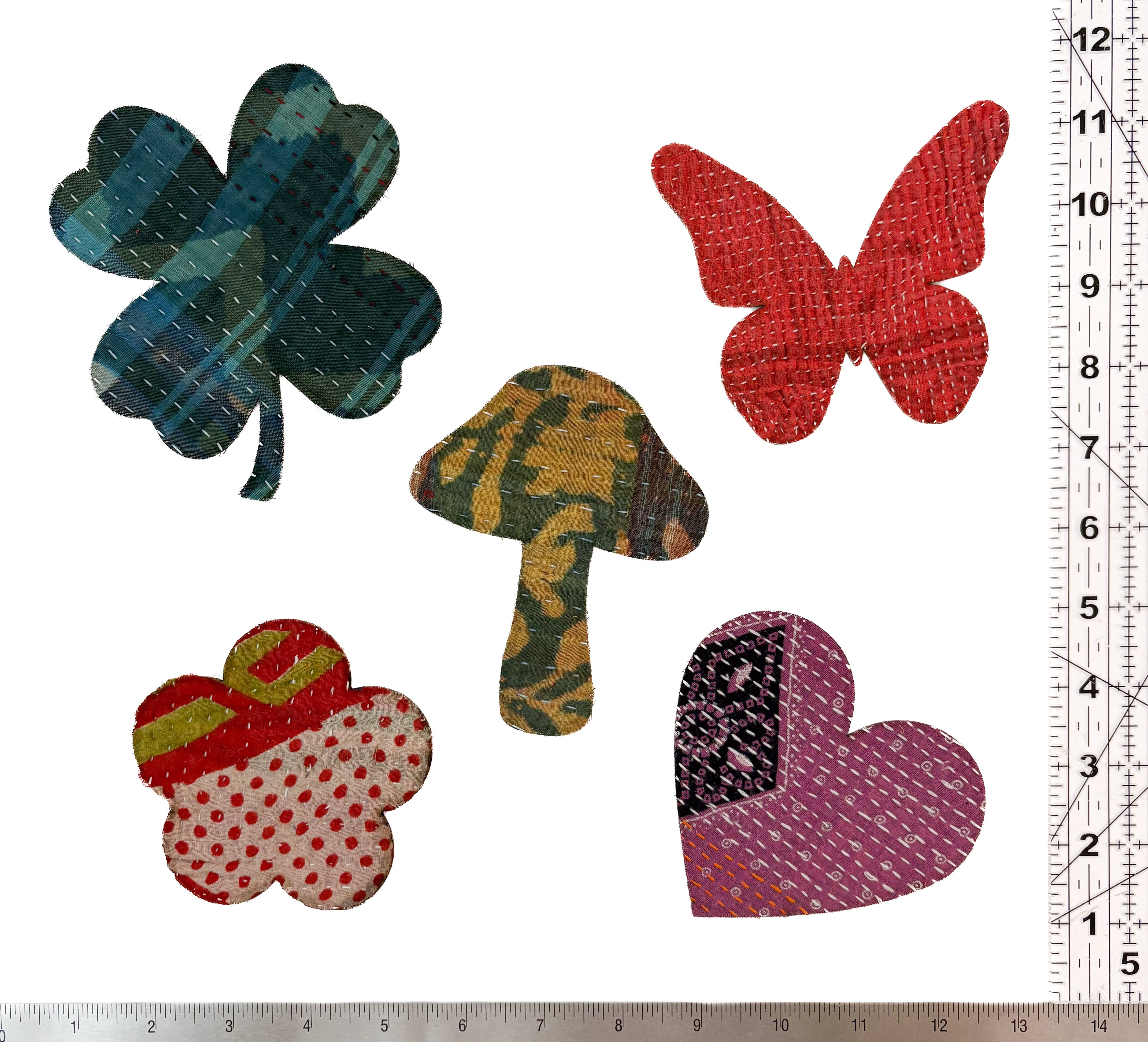 OTTO FINN - Venta al por mayor Parches - Parche Kantha Mediano para Planchar26