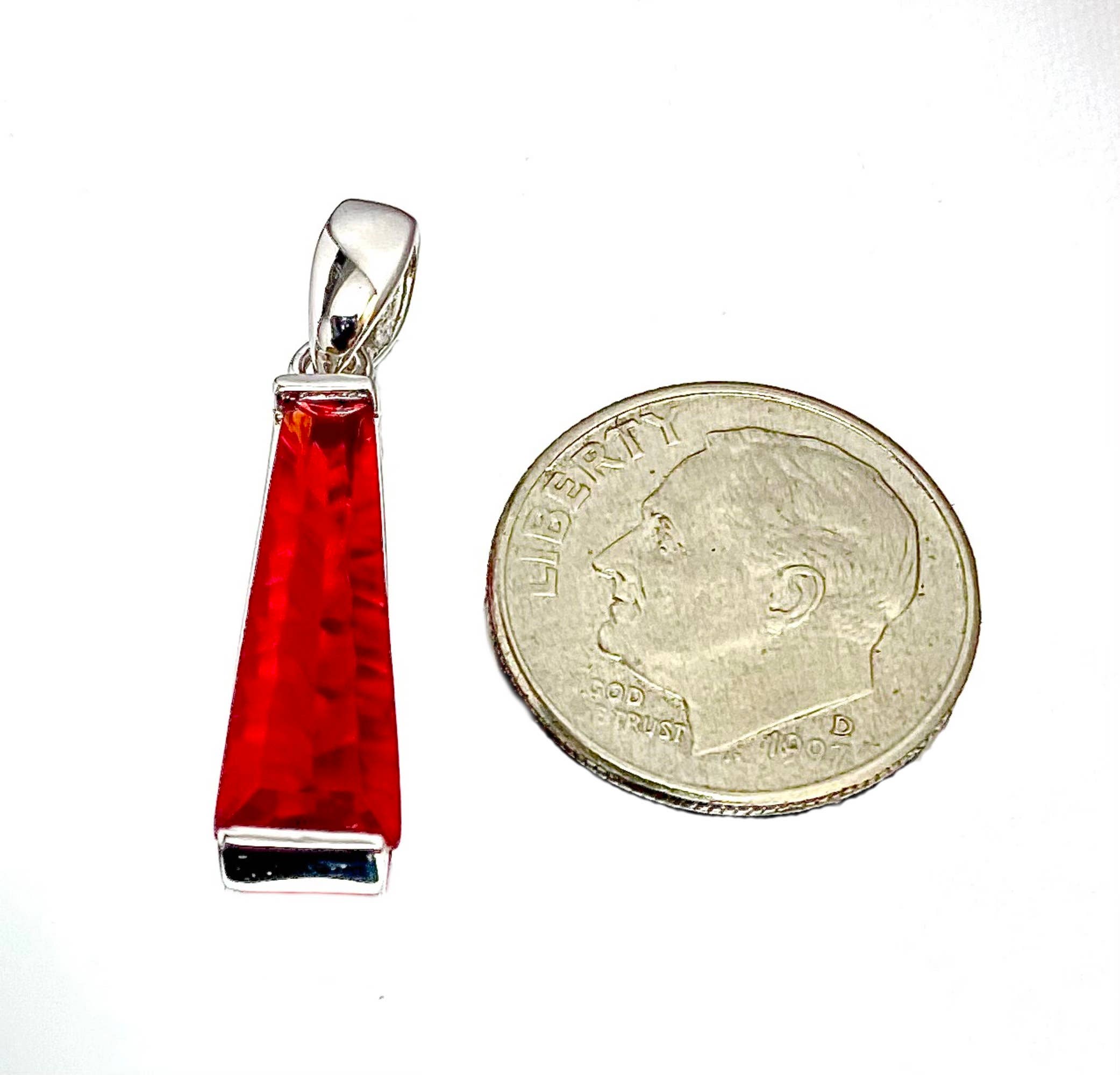 Twan Kee Jewelry - Wholesale Pendant/Charm Necklace - Fancy Cut Mt. St. Helens Helenite Sterling Silver Pendant1