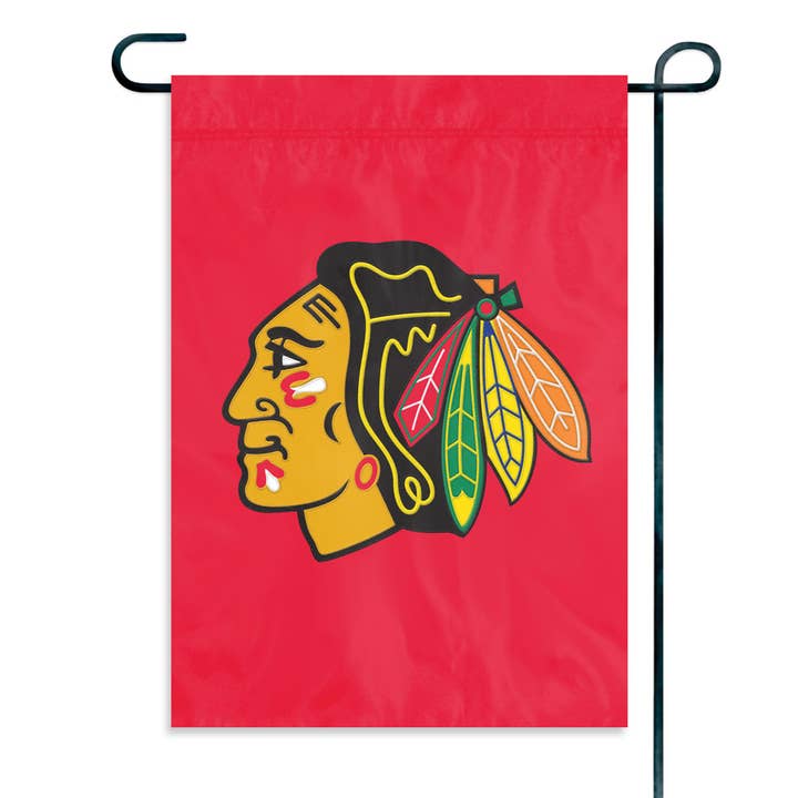 Drapeau de jardin/fenêtre des Blackhawks de Chicago pour la vente par Party Animal, Inc.