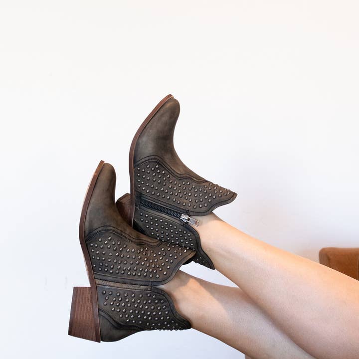 Nailed It Ankle Boot in Black and other Purchase Wholesale black leather boot. Free Returns & Net 60 Terms on Faire trending on Faire.